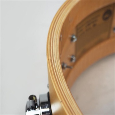 dw DRS00614SSC104 [Collector's Pure Maple Snare Drum Standard Shell 14×5.5 / Amber Satin Oil] 画像9