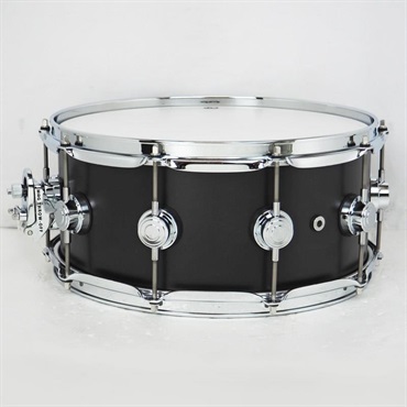 dw DRS00614SSC107 [Collector's Pure Maple Snare Drum Standard Shell 14×6 / Ebony Satin Oil] 画像1