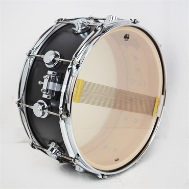 dw DRS00614SSC107 [Collector's Pure Maple Snare Drum Standard Shell 14×6 / Ebony Satin Oil] 画像4