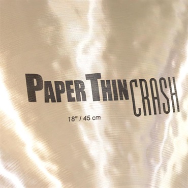 Zildjian K Paper Thin Crash 18'' [NKZL18PTC] [1150g]【店頭展示特価品】 画像1