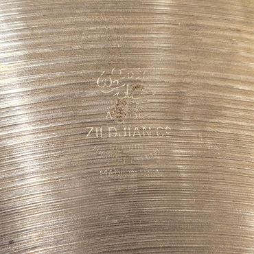 Zildjian VINTAGE 1950's A Zildjian Ride 20'' [リベットホール×2] [1955g] 画像3