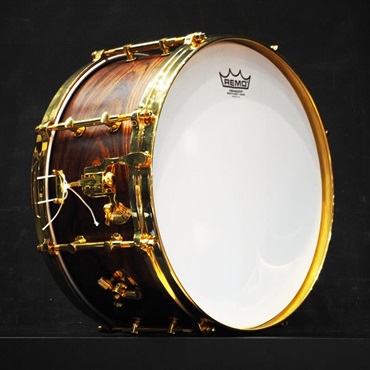 No Bland USED 中古 Lang Percussion Billy Gladstone Cocobolo Solid Shell Snare Drum 14x7 /Gold Hardware/3-Way Tuning 画像2