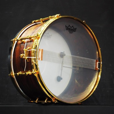 No Bland USED 中古 Lang Percussion Billy Gladstone Cocobolo Solid Shell Snare Drum 14x7 /Gold Hardware/3-Way Tuning 画像3
