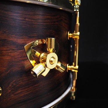 No Bland USED 中古 Lang Percussion Billy Gladstone Cocobolo Solid Shell Snare Drum 14x7 /Gold Hardware/3-Way Tuning 画像4