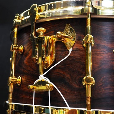 No Bland USED 中古 Lang Percussion Billy Gladstone Cocobolo Solid Shell Snare Drum 14x7 /Gold Hardware/3-Way Tuning 画像7