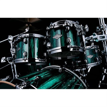 TAMA MBS52RZBNS-GGA [Starclassic Performer 5pcs Kit - Green Grove Aurora Finishes w/Black Nickel Hardware]【限定品】【店頭展示特価品】 画像3