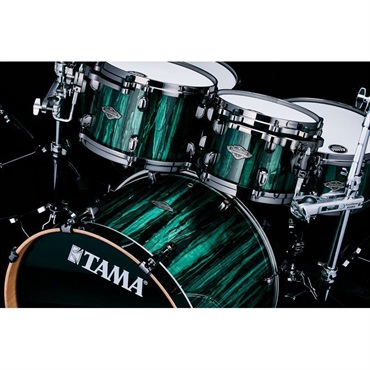 TAMA MBS52RZBNS-GGA [Starclassic Performer 5pcs Kit - Green Grove Aurora Finishes w/Black Nickel Hardware]【限定品】【店頭展示特価品】 画像4