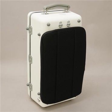 Wahnsinn Case ワンジンケース / COLOR CARBON Series (Matte White / Grey) トリプル トランペット用 ケース 画像1
