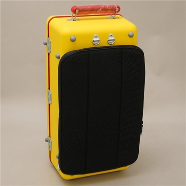 Wahnsinn Case ワンジンケース / COLOR CARBON Series (Matte Yellow / Red) トリプル トランペット用 ケース 画像1