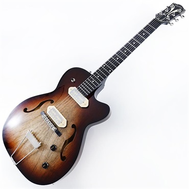 Godin 5th Ave TL Vintage Burst HG Gold Foil 展示特価！ 画像1