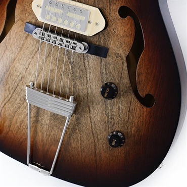 Godin 5th Ave TL Vintage Burst HG Gold Foil 展示特価！ 画像4