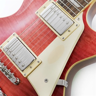 Epiphone 【ワケ有アウトレット品！】Inspired by Gibson Les Paul Standard '60s Figured (Fucshia) 画像7