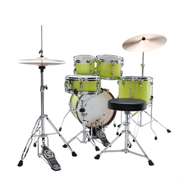 TAMA LJK56S-FYM [Club-JAM Kit with Double Tom Configuration - Fluorescent Yellow Mist]【限定品】 画像1