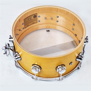 dw DRS006514SSC104 [Collector's Pure Maple Snare Drum Standard Shell 14×6.5 / Amber Satin Oil] 画像9