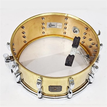 GRETSCH USED 中古 G4166BC [Polished Brass Snare Drum 14×6/ USA Parts] 画像9