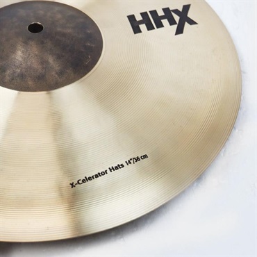 SABIAN USED 中古 HHX X-Celerator Hats 14 Pair [Top:1078g/Bottom:1406g] 画像2