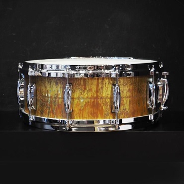 GRETSCH Keith Carlock Signature Snare Drum - 2mm Antique Aged Brass 14×5.5 [GAS5514-KC]【店頭展示特価品】 画像1