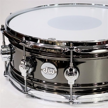 dw DDSD5514BNCR [Design Series Brass Snare 14''×5.5'' - Black Nickel Over Brass]【店頭展示特価品】 画像1
