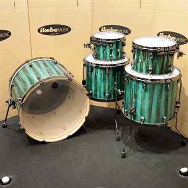 TAMA MBS52RZBNS-GGA [Starclassic Performer 5pcs Kit - Green Grove Aurora Finishes w/Black Nickel Hardware]【店頭展示特価品】 画像1