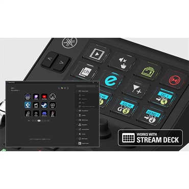 YAMAHA CC1 (ヤマハ)(USBコントローラー)(モーターフェーダー)(Elgato Stream Deck搭載) 画像6