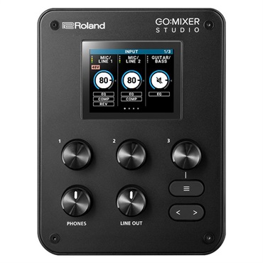 Roland GO:MIXER STUDIO AUDIO MIXER (ローランド)(オーディオインターフェース)(24bit192kHz)(12in 6out)(DSP搭載)(USB-C搭載) 画像1