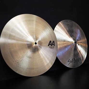 SABIAN USED 中古 AA Medium HiHats 14 pair [Top:1068g/Bottom:1392g] 画像2