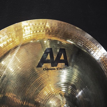 SABIAN USED 中古 AA-18C-B [AA Chinese 18 Brilliant Finish / 1148g] 画像3