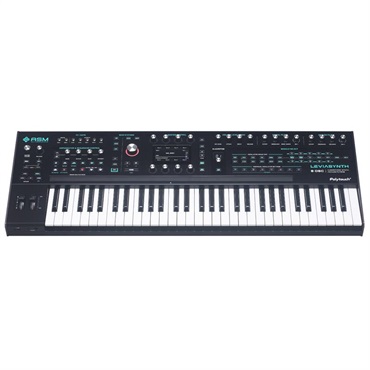 Ashun Sound Machines Leviasynth Keyboard リヴァイアシンセ (キーボード) 61鍵 Polytouch対応 16ボイス・8オシレーター構成ハイブリッド・アルゴリズミック・シンセサイザー 画像3