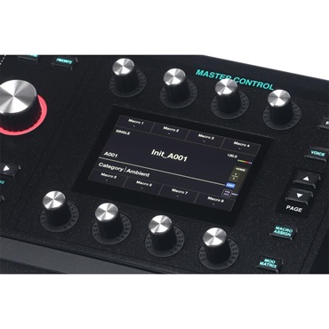 Ashun Sound Machines Leviasynth Keyboard リヴァイアシンセ (キーボード) 61鍵 Polytouch対応 16ボイス・8オシレーター構成ハイブリッド・アルゴリズミック・シンセサイザー 画像7