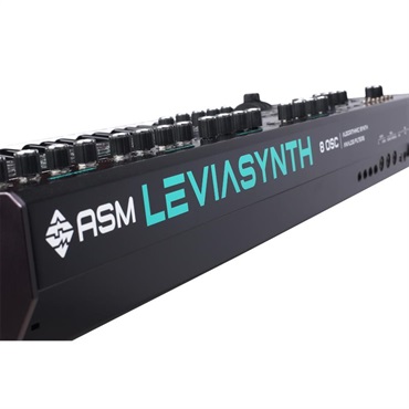Ashun Sound Machines Leviasynth Keyboard リヴァイアシンセ (キーボード) 61鍵 Polytouch対応 16ボイス・8オシレーター構成ハイブリッド・アルゴリズミック・シンセサイザー 画像10