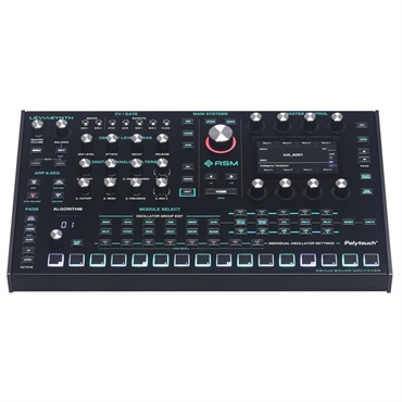 Ashun Sound Machines Leviasynth Desktop リヴァイアシンセ (デスクトップ) 16ボイス・8オシレーター構成ハイブリッド・アルゴリズミック・シンセサイザー 画像4
