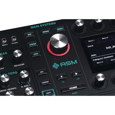 Ashun Sound Machines Leviasynth Desktop リヴァイアシンセ (デスクトップ) 16ボイス・8オシレーター構成ハイブリッド・アルゴリズミック・シンセサイザー 画像6