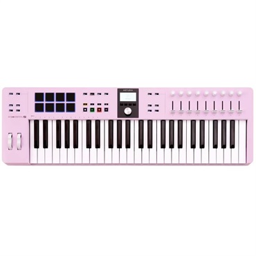 Arturia 【夏先取り大特価セール】KEYLAB ESSENTIAL 49 MK3 ROSE QUARTZ (アートリア)(MIDIコントローラー)(限定カラー)(ローズクォーツ) 画像1