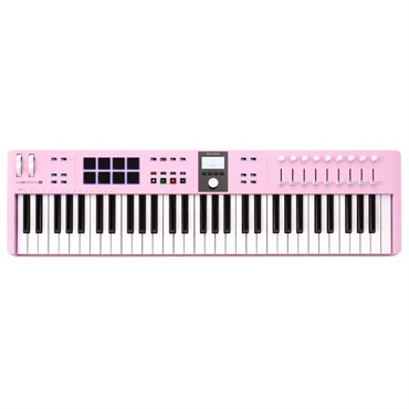 Arturia KEYLAB ESSENTIAL 61 MK3 ROSE QUARTZ (アートリア)(MIDIコントローラー)(限定カラー)(ローズクォーツ) 画像1