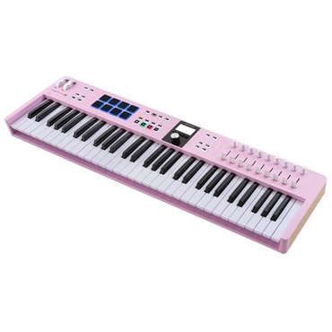 Arturia KEYLAB ESSENTIAL 61 MK3 ROSE QUARTZ (アートリア)(MIDIコントローラー)(限定カラー)(ローズクォーツ) 画像2