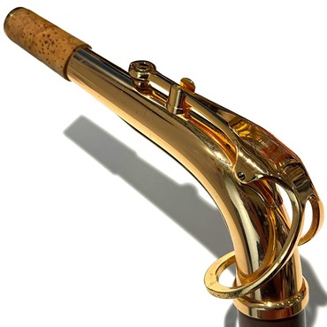 その他ブランド(管楽器・吹奏楽器) USED 中古 アルトサックス用ネック メーカー不明 ゴールドラッカー仕上げ 画像1