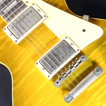 Gibson 【GIBSON×AQUBEストラッププレゼント】Murphy Lab 1959 Les Paul Standard Reissue Ultra Light Aged (Green Lemon Fade) #952040 画像3