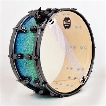 TAMA SMS465TBN-ESS [Starclassic Maple 14×6.5 / Emerald Sea Sparkle Fade][Made in Japan] 画像6