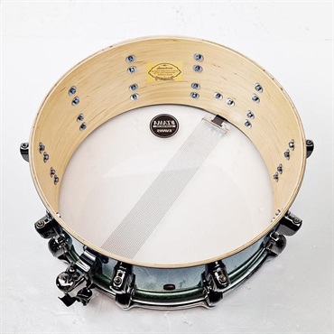 TAMA SMS465TBN-ESS [Starclassic Maple 14×6.5 / Emerald Sea Sparkle Fade][Made in Japan] 画像8