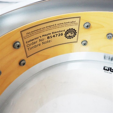 dw USED 中古 Collectors Speciality EDGE 12×5 Snare Drum 画像10