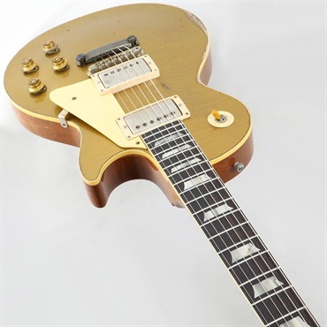 Gibson 【GIBSON×AQUBEストラッププレゼント】1957 Les Paul Standard Gold Top Reissue Murphy Lab Ultra Heavy Aged (Double Gold) 【Weight≒4.21kg】 画像4