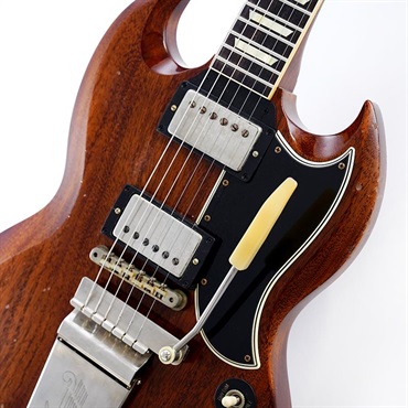 Gibson 【GIBSON×AQUBEストラッププレゼント】Murphy Lab 1964 SG Standard Reissue with Maestro Vibrola Heavy Aged Faded Cherry SN.5042841 画像3