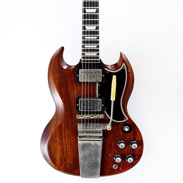 Gibson 【GIBSON×AQUBEストラッププレゼント】Murphy Lab 1964 SG Standard Reissue with Maestro Vibrola Heavy Aged Faded Cherry SN.5042841 画像10