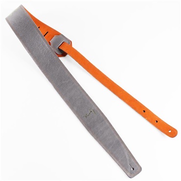 Moody Leather-Suede 2.5inch Standard Tail [Light Gray-Orange] 画像3
