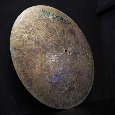 Istanbul／Agop USED 中古 Agop Signature Flat Ride 22 [リベットホール×3ヶ所あり/2072g] 画像2