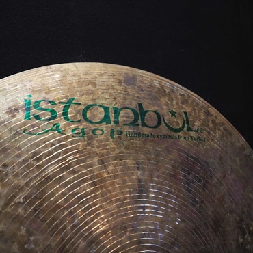 Istanbul／Agop USED 中古 Agop Signature Flat Ride 22 [リベットホール×3ヶ所あり/2072g] 画像3