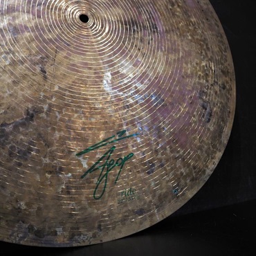 Istanbul／Agop USED 中古 Agop Signature Flat Ride 22 [リベットホール×3ヶ所あり/2072g] 画像4