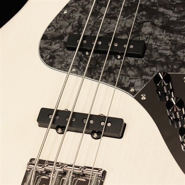 Kikuchi Guitars Hermes Series M70-4 (Trans White) 画像2