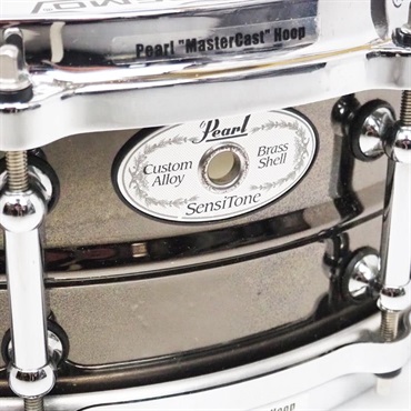 Pearl USED 中古 SensiTone Brass 14×5 Snare Drum 画像1