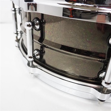 Pearl USED 中古 SensiTone Brass 14×5 Snare Drum 画像4